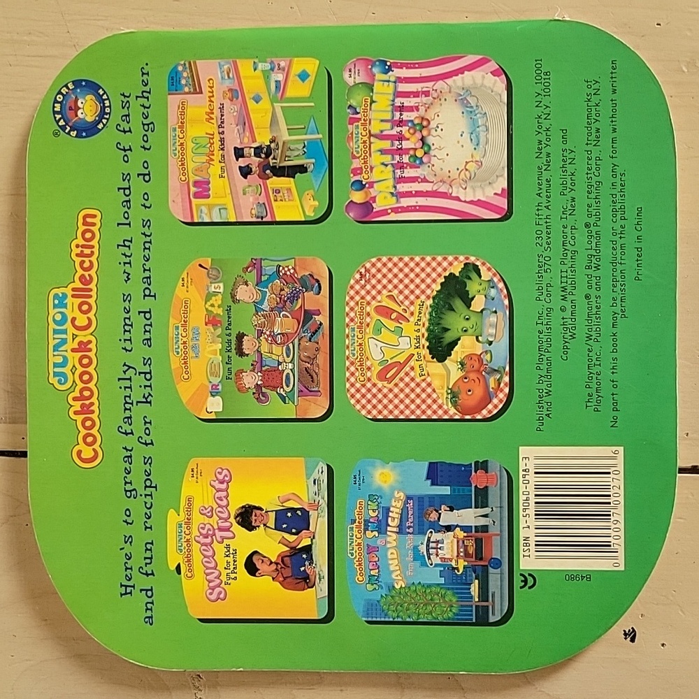 🌺3 For $10 Junior Cookbook Collection Pizza! Fun For Kids & Parents - Picture 2 of 13